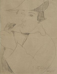Portrait of Manuel Ortiz de Zarate by Amedeo Modigliani